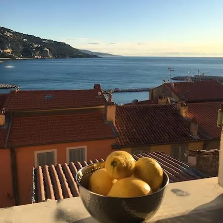 Duplex Vue 50m De La Des Sablettes Ментона